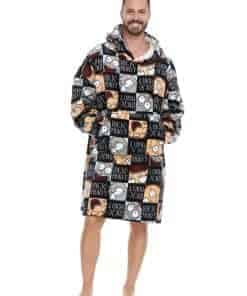 Manta con capucha Rick and Morty de COCO BRANDS,