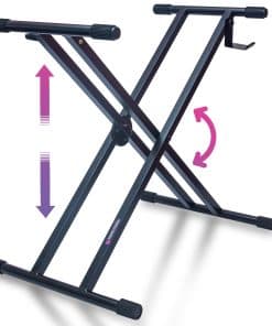 Soporte para teclado de piano Liquid Stands - Soporte de