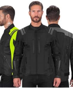 Chamarra de Moto Nomad para Hombre, Chamarra de