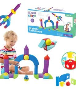 Lil' Jumbl Blox Magnéticos de Espuma � STEM Juguetes