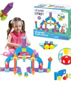 Juego de Bloques de Espuma Magnéticos Lil' Jumbl � Juguetes
