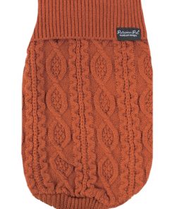 Suéter de cuello alto para perros - Pulóver de punto de