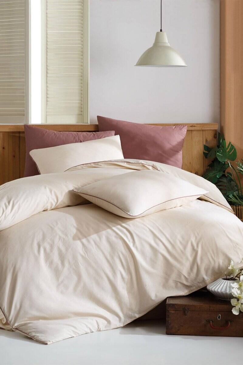 Juego de Funda de Edredón de Algodón Orgánico 100% Via