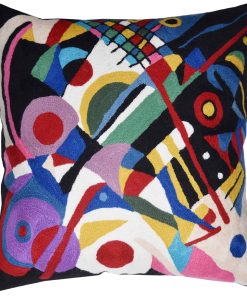 Funda de Cojín Decorativo Moderno Impulse de Kandinsky -