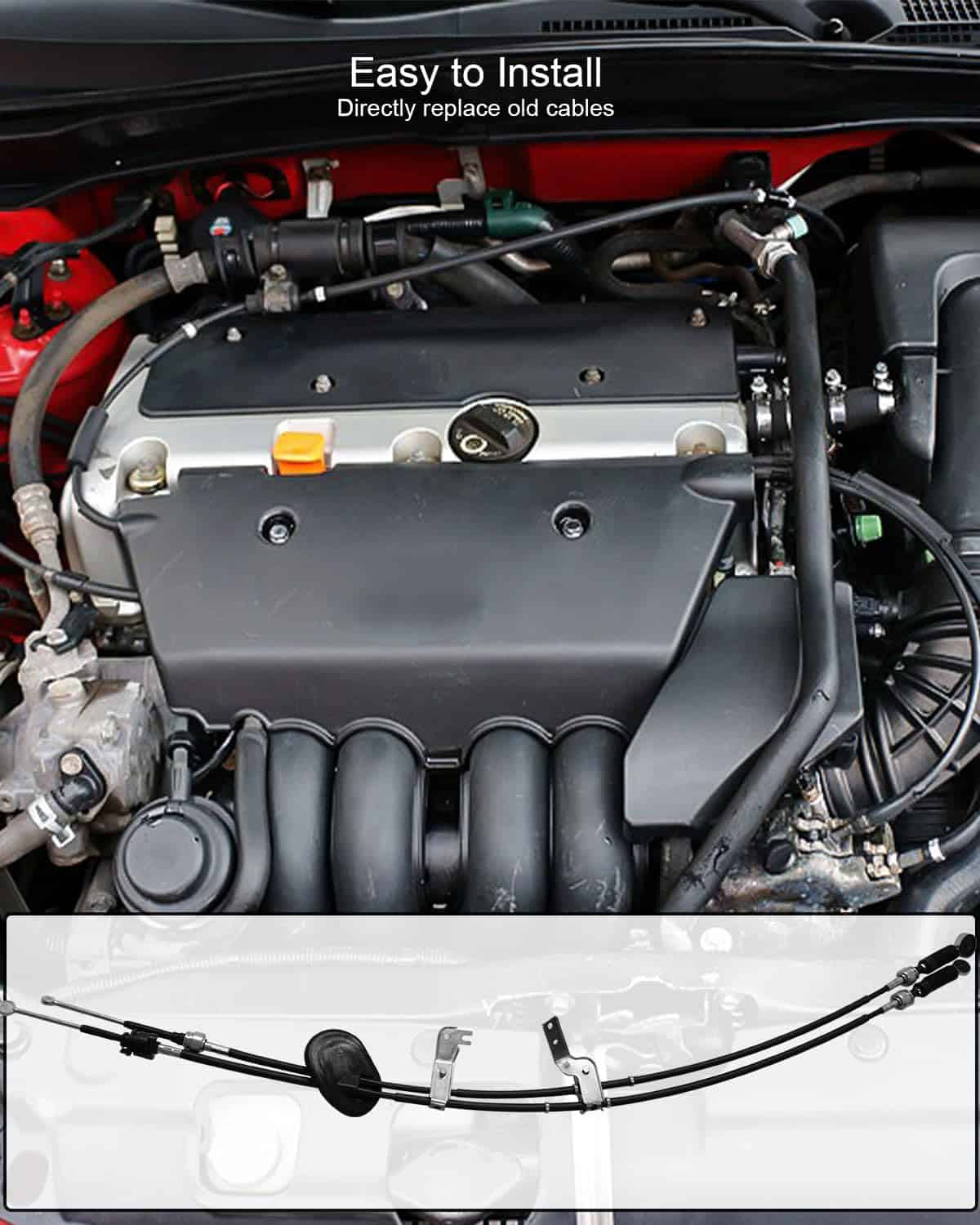 Cable de Cambio Automático Ajuste para Acura RSX 2.0 K20A - Imagen 5