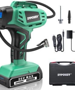 Inflador de neumáticos inalámbrico, compresor de aire