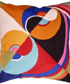 Funda de Almohada Decorativa Kashmir Designs Delaunay Joy