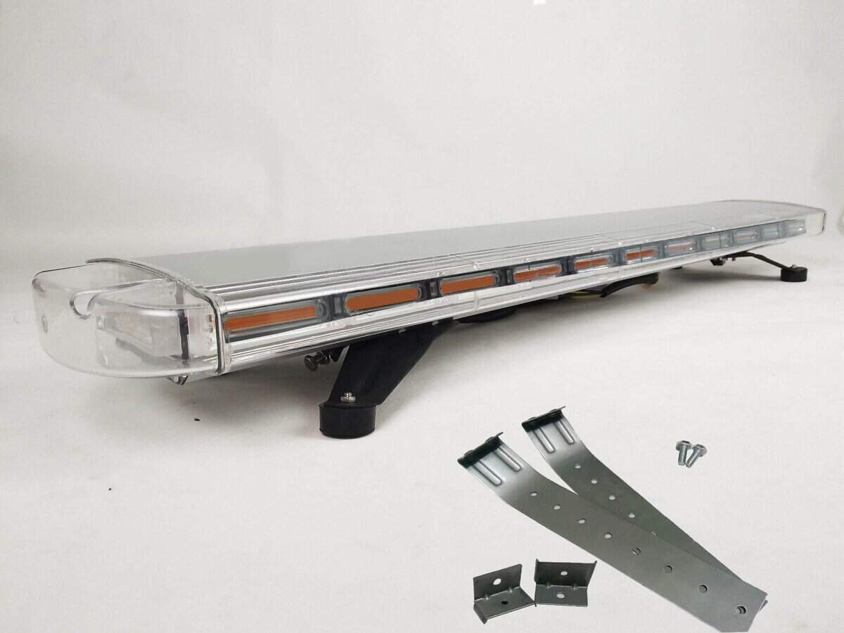 Barra de luces LED ámbar y blancas de 63" 120W COB Light - Imagen 4