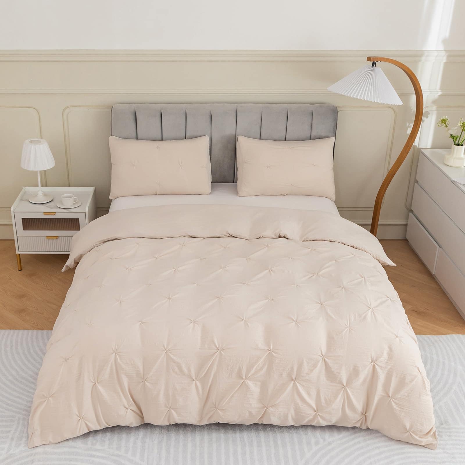 Juego de Funda Nórdica de Cama de 3 Piezas PY HOME &