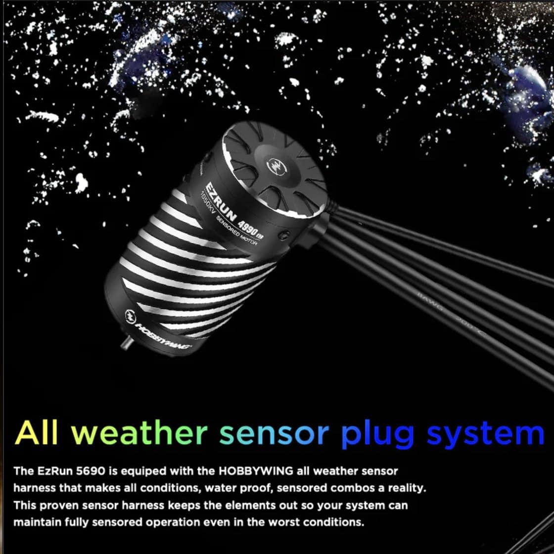 Motor EZRUN 4990SD 1650KV G2 - Imagen 7
