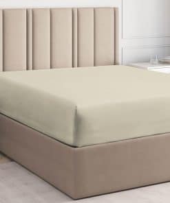 Sábana Ajustable de Algodón Egipcio Completo - Juego de