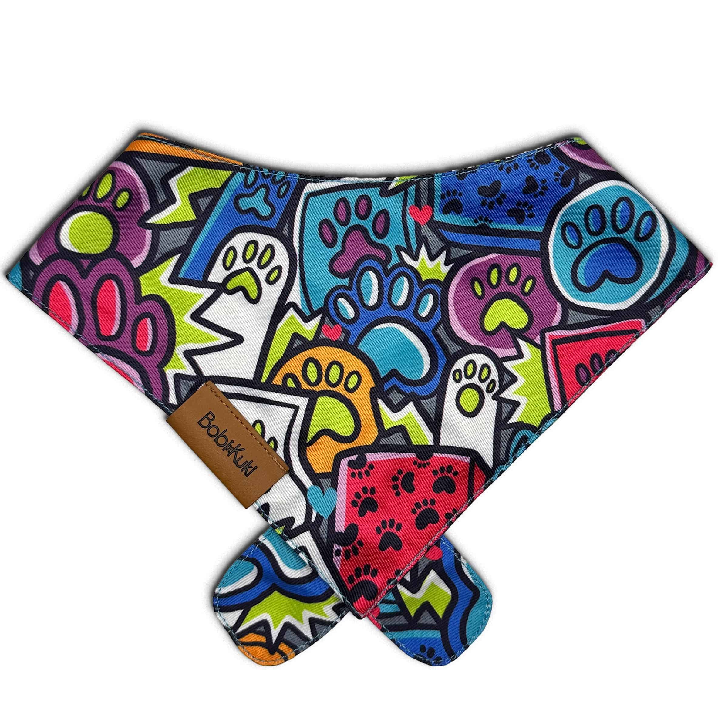 Bobi x Kuki - Paquete de 4 Diseños de Doodles - Bandana - Imagen 4