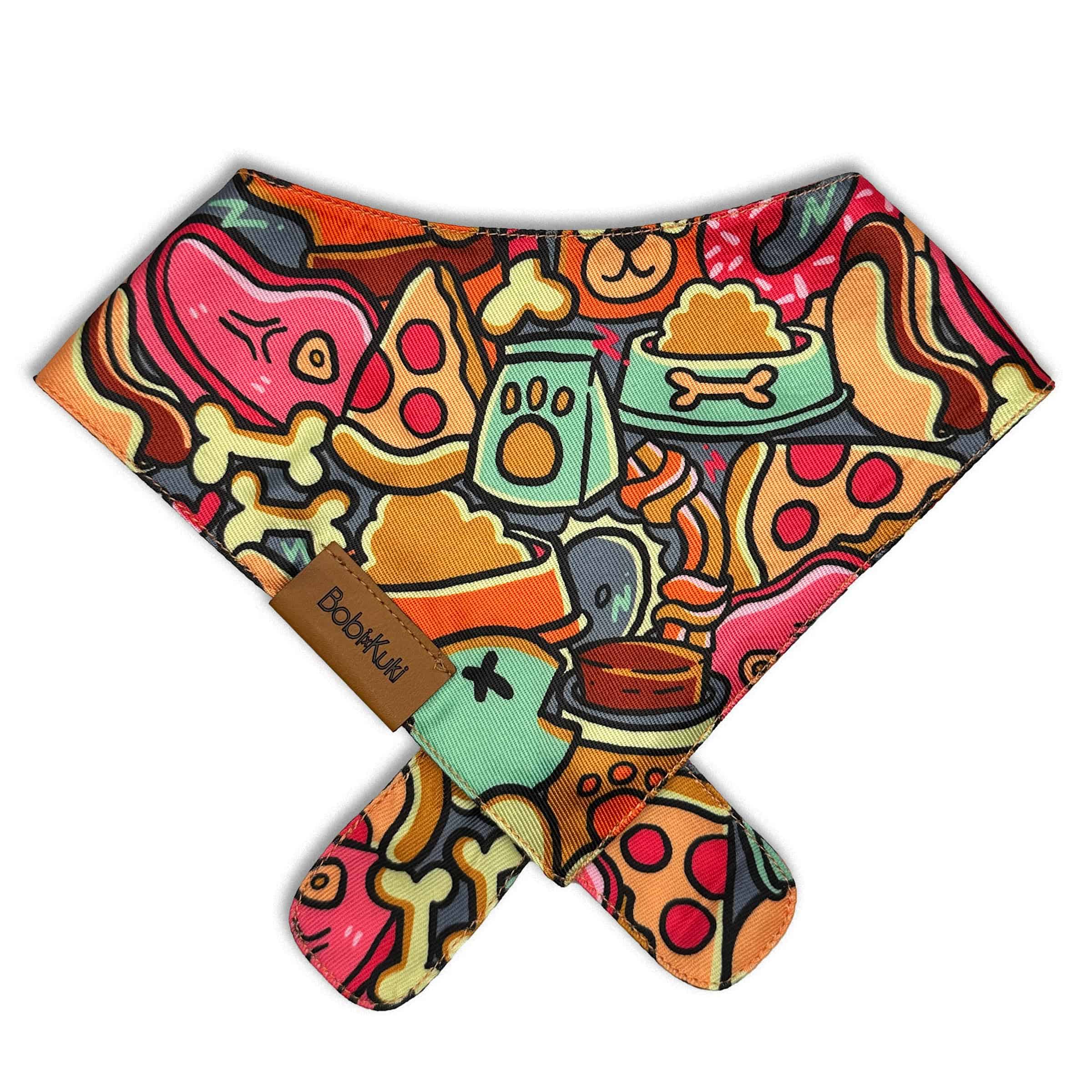 Bobi x Kuki - Paquete de 4 Diseños de Doodles - Bandana - Imagen 6