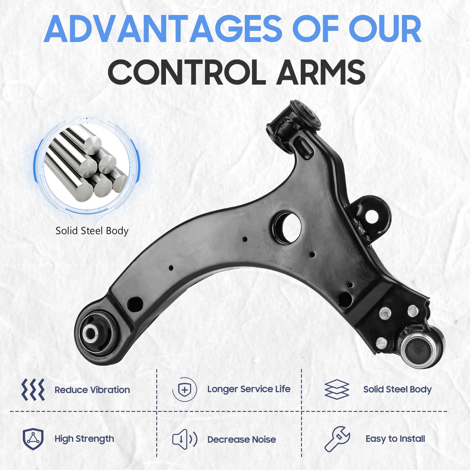Brazos de Control Inferiores Delanteros con Juntas de - Imagen 4