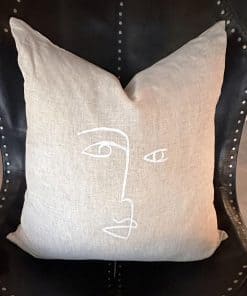 Funda de almohada de lino orgánico 100% HOUSE OF MALIBU -