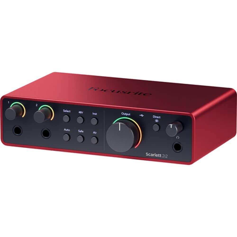 Interfaz de Audio Focusrite Scarlett 2i2 USB-C (4ta - Imagen 5