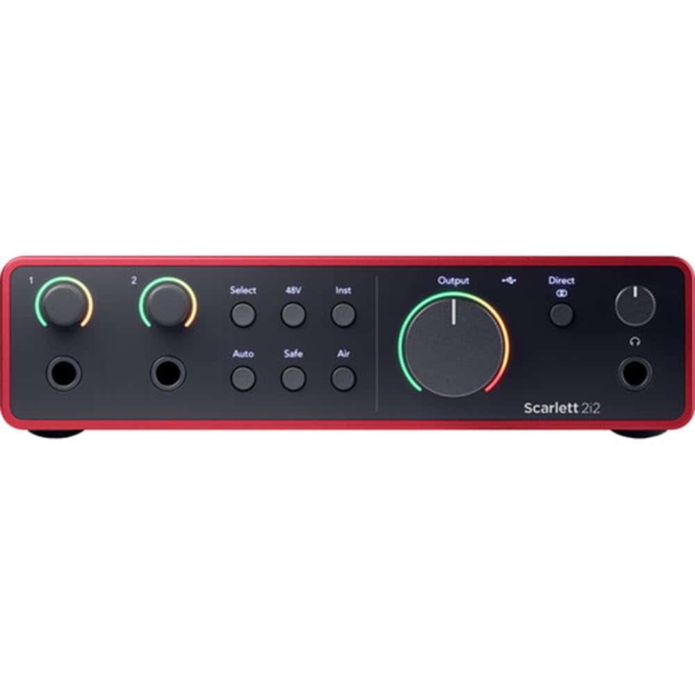 Interfaz de Audio Focusrite Scarlett 2i2 USB-C (4ta - Imagen 4