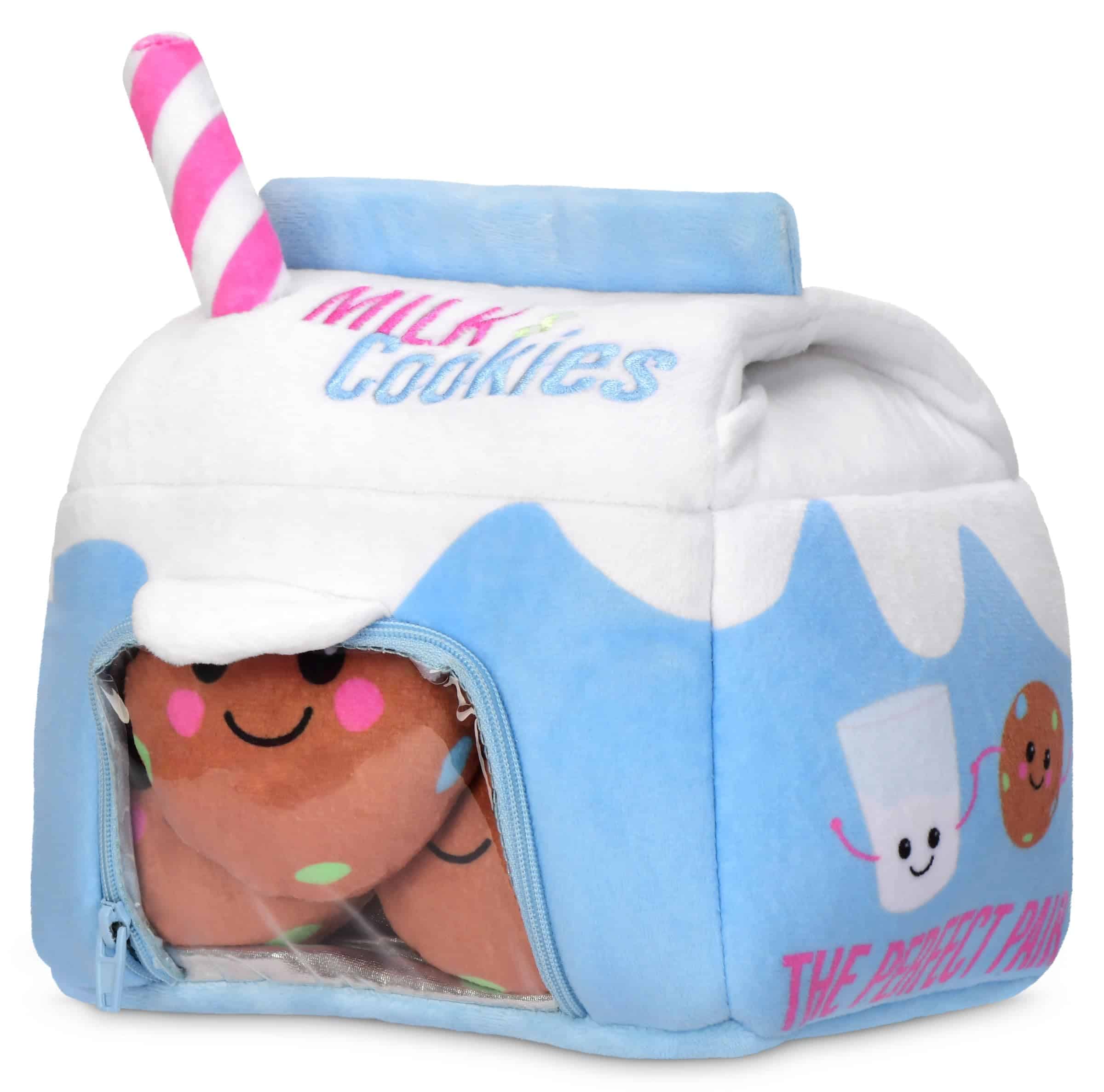 Almohada de Juego 'Juega con tu Comida' Kawaii Leche y - Imagen 7