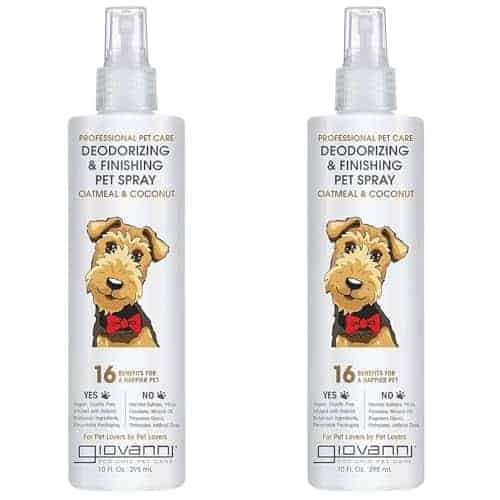 Spray Profesional para Mascotas GIOVANNI - Desodorizante y
