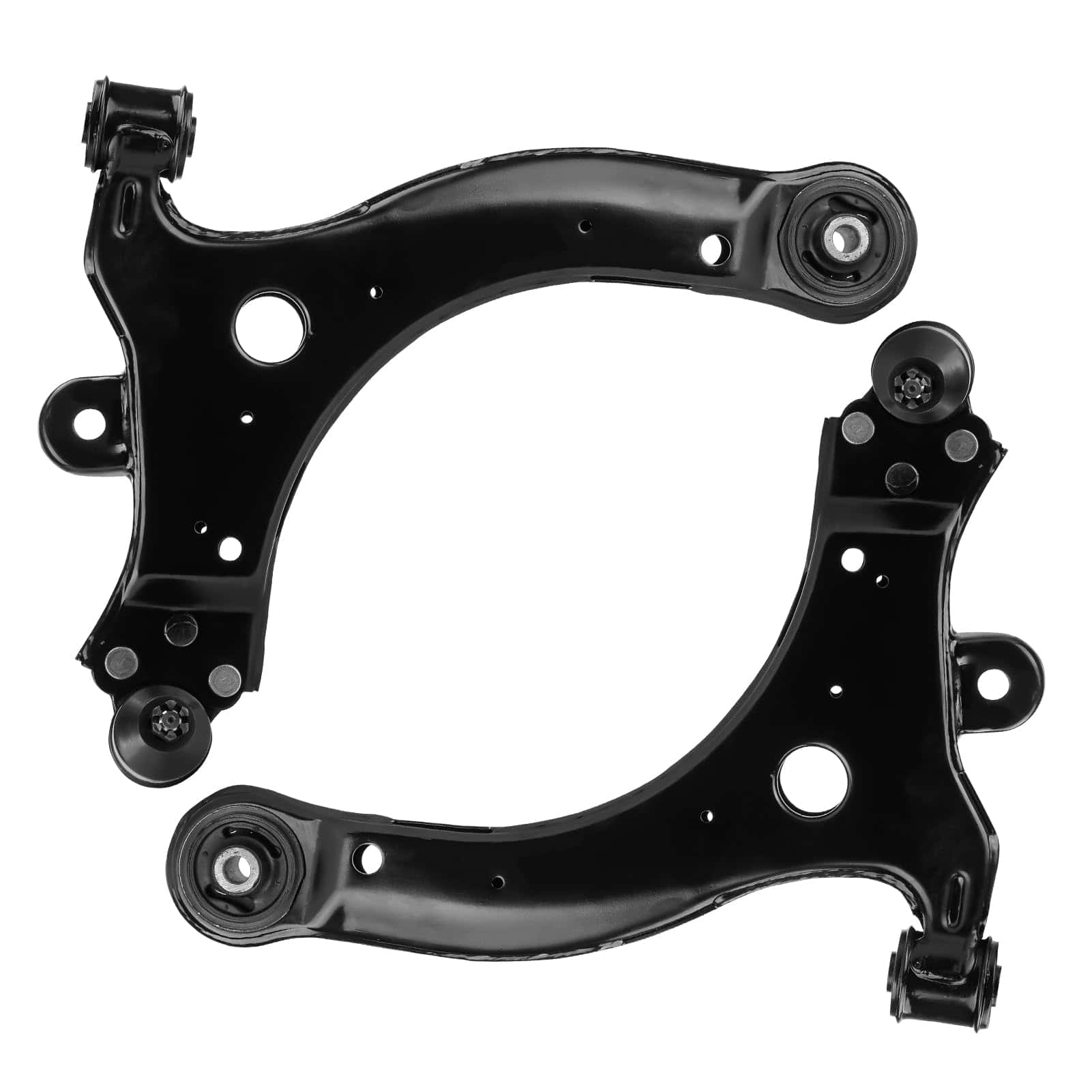 Brazo de control inferior delantero con junta de bola para