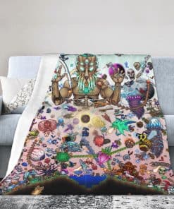 Manta de Juego Ultra Suave con Dibujos Animados Manta de