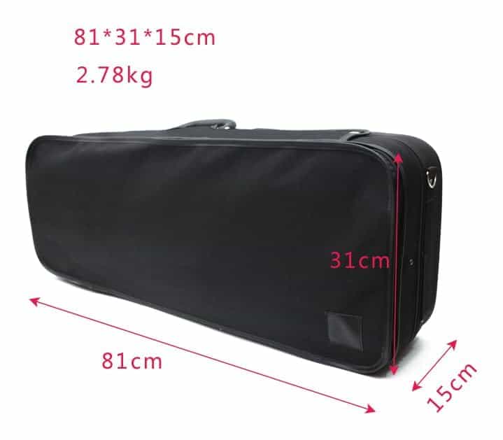 Estuche de Viola Ajustable Vetimobato para 15-16.5 pulgadas - Imagen 4