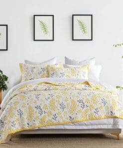 Juego de edredón king size LORRIARD, 100% algodón, juego de