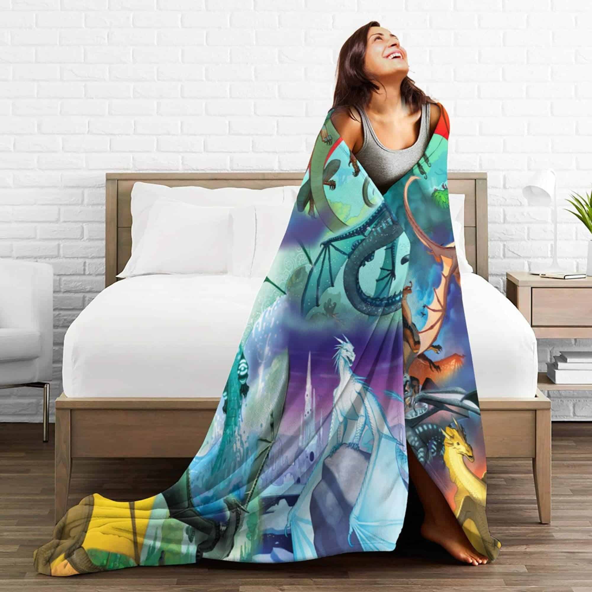 Manta de Microfleece Ultra Suave Wingfire Manta de - Imagen 10