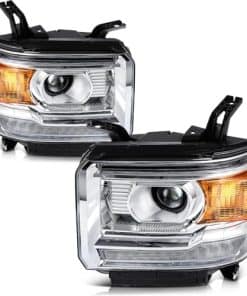 Conjunto de faros delanteros compatible con 2014-2018 para