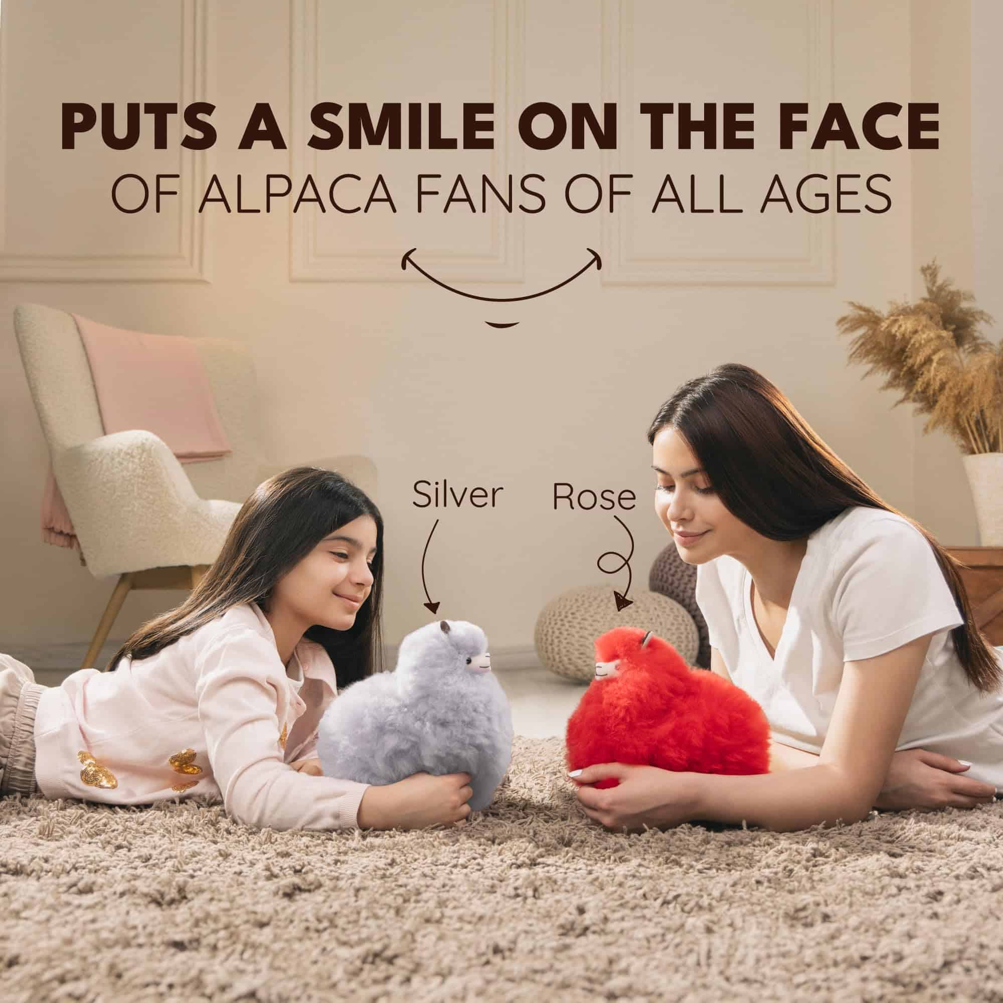 Peluche de Alpaca de Inkari 9 pulgadas Hecho de Lana de - Imagen 5