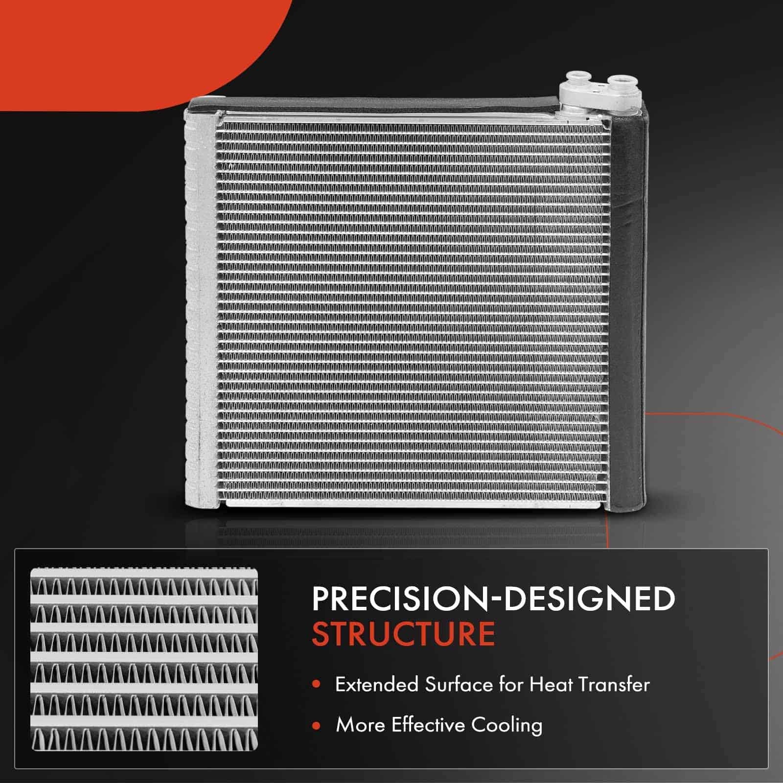 Núcleo del evaporador de A/C A-Premium compatible con - Imagen 6