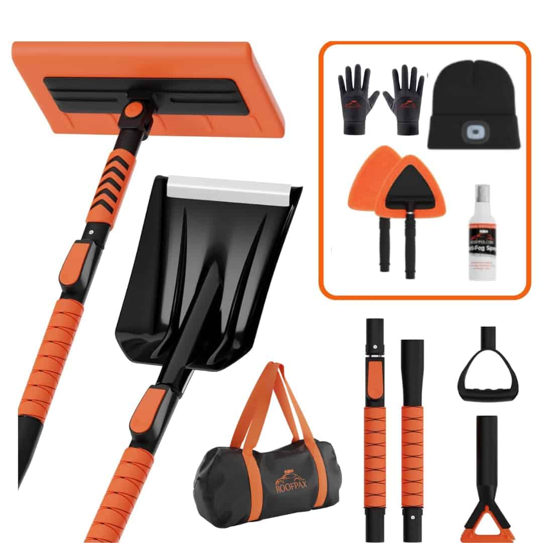 Kit de Invierno para Coche RoofPax 55" 270� con Cepillo de