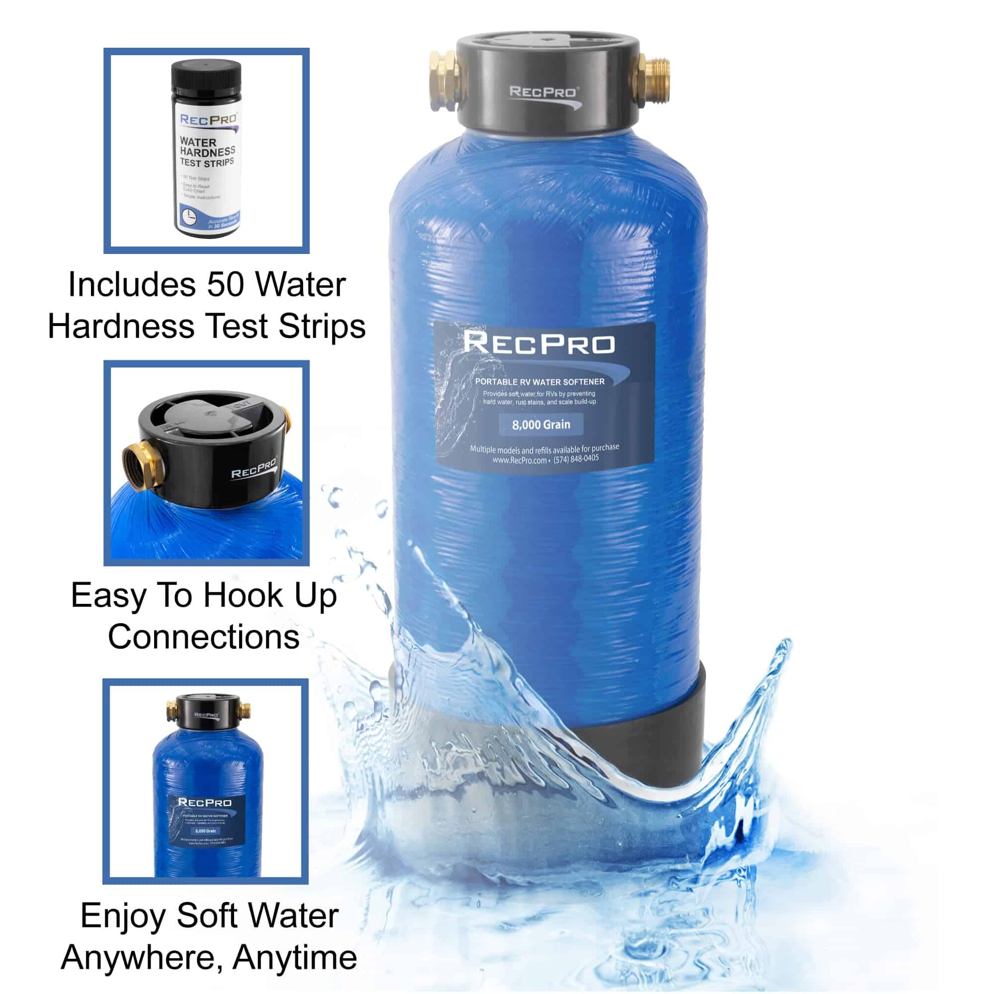 Suavizador de Agua Portátil para RV RecPro | Previene la - Imagen 5
