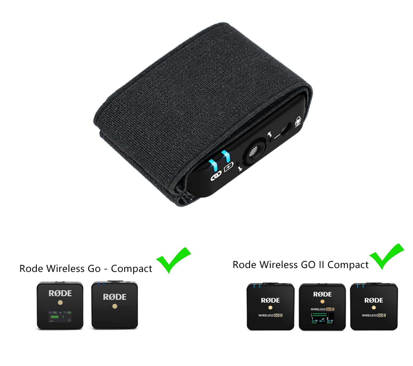 Funda Elástica para Micrófono de Mano MOTAIN -ete de 2) - Imagen 4