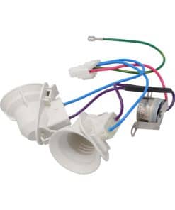 Ensamble del zócalo de la luz del refrigerador de reemplazo