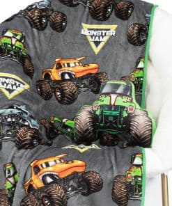 Jay Franco Monster Jam Grave Digger Nogginz Set - Cobertor