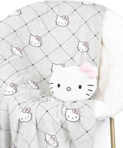 Conjunto de Nogginz Jay Franco Hello Kitty - Manta y