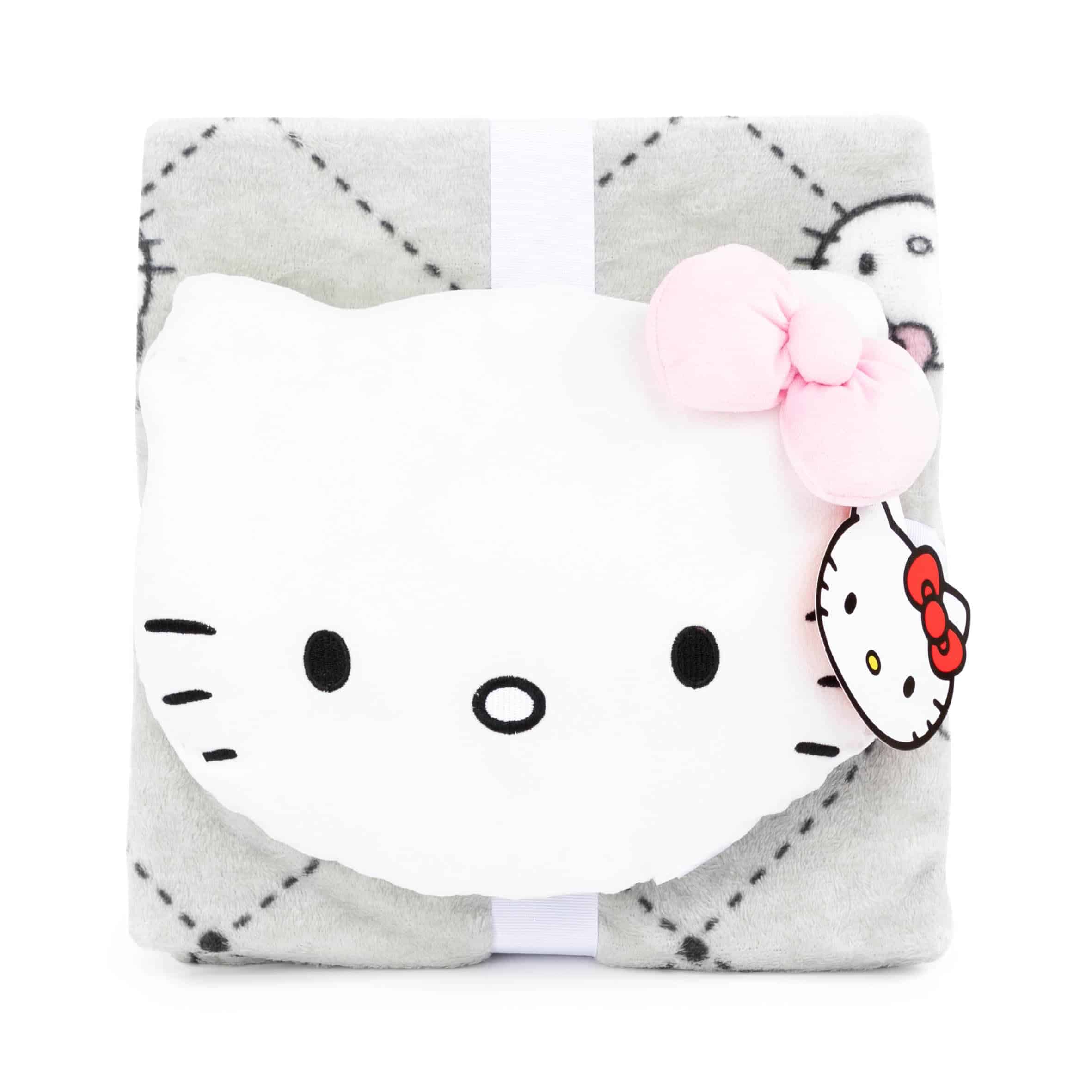Conjunto de Nogginz Jay Franco Hello Kitty - Manta y - Imagen 7