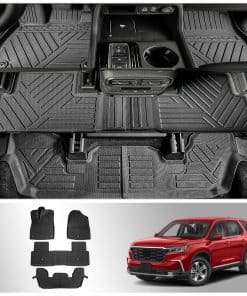 Tapetes del piso Thinzyou compatibles con Honda Pilot 2023