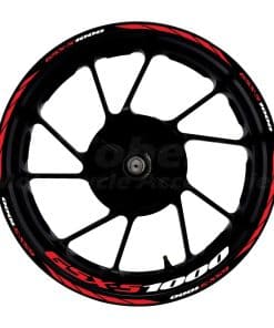 iTobest Calcomanías de llanta de 17 pulgadas, cinta