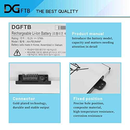 Batería para portátil DGFTB Nueva AA-PBUN4NP PBUN4NP para - Imagen 3