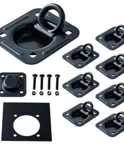 Lonffery 8 Pack Anclajes de Amarre en D Anillo Empotrados