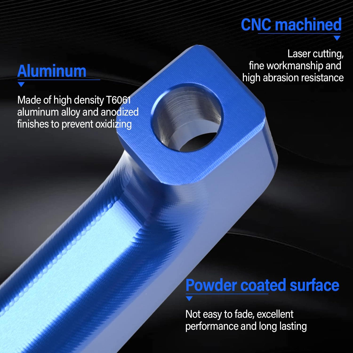 EKSED Agarradero Trasero para Pasajeros Modificado para - Imagen 3