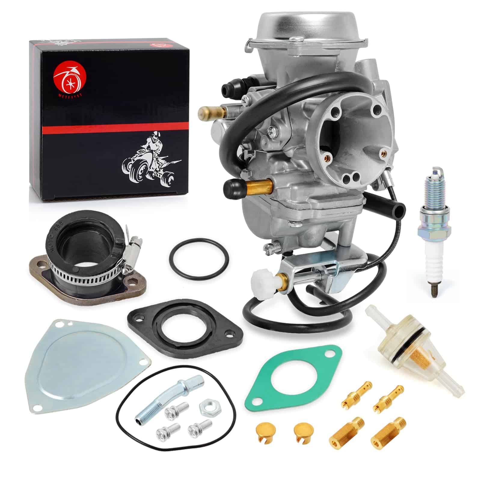 Carburador y Colector de Admisión para Suzuki LT-Z250 - Imagen 3