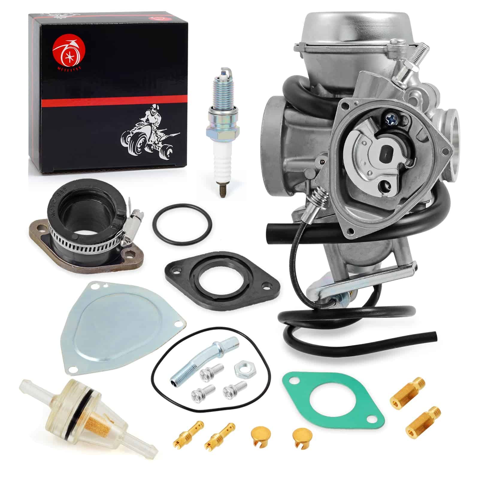 Carburador y Colector de Admisión para Suzuki LT-Z250 - Imagen 4