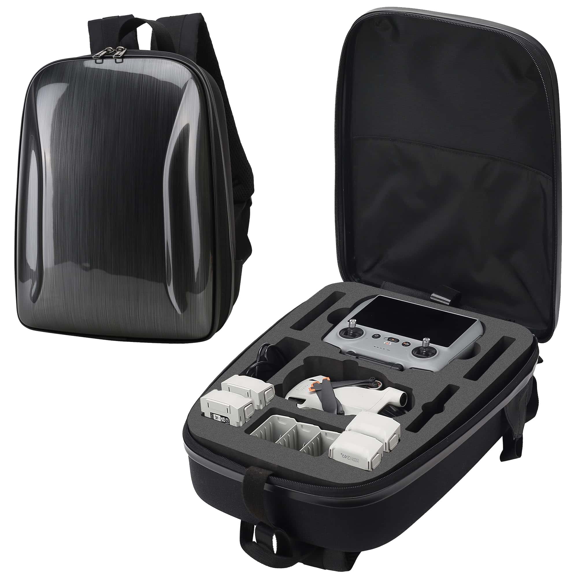 Mochila PONYRC Mini 4 Pro, Estuche Impermeable y a Prueba