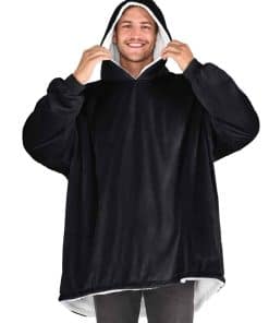 Manta Sherpa Fleece de Bare Home - Manta con Capucha