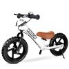 Bicicleta de Equilibrio KRIDDO Pro para Niños -Blanco