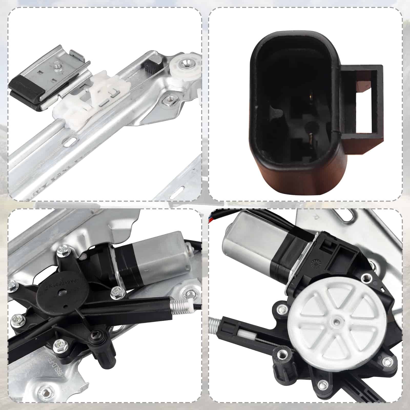 Ensamblaje de Elevador de Ventana con Motor Covnikyer - Imagen 4