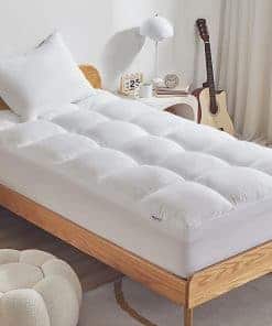 SLEEP ZONE Topper de Colchón Extra Grueso de Tamaño